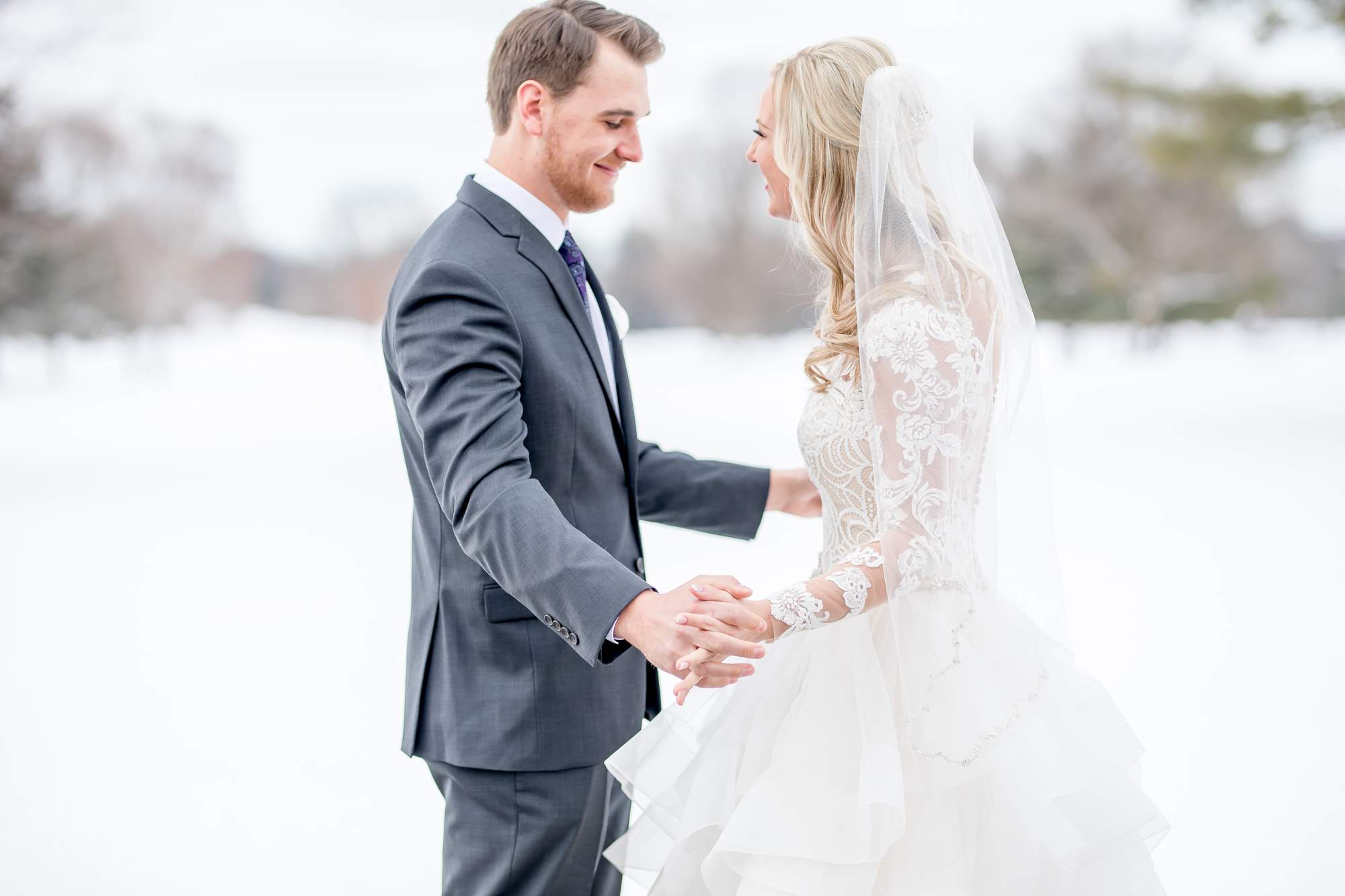 Rockford Michigan, Winter Wedding, Christina Leskovar Photography, Blythfield Country Club-13