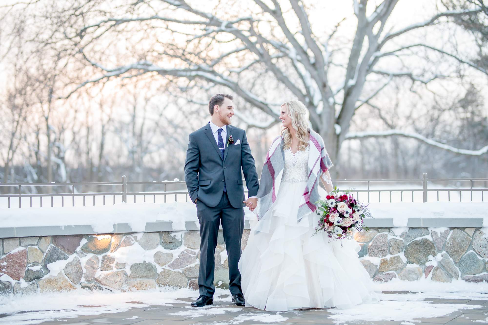 Rockford Michigan, Winter Wedding, Christina Leskovar Photography, Blythfield Country Club-52
