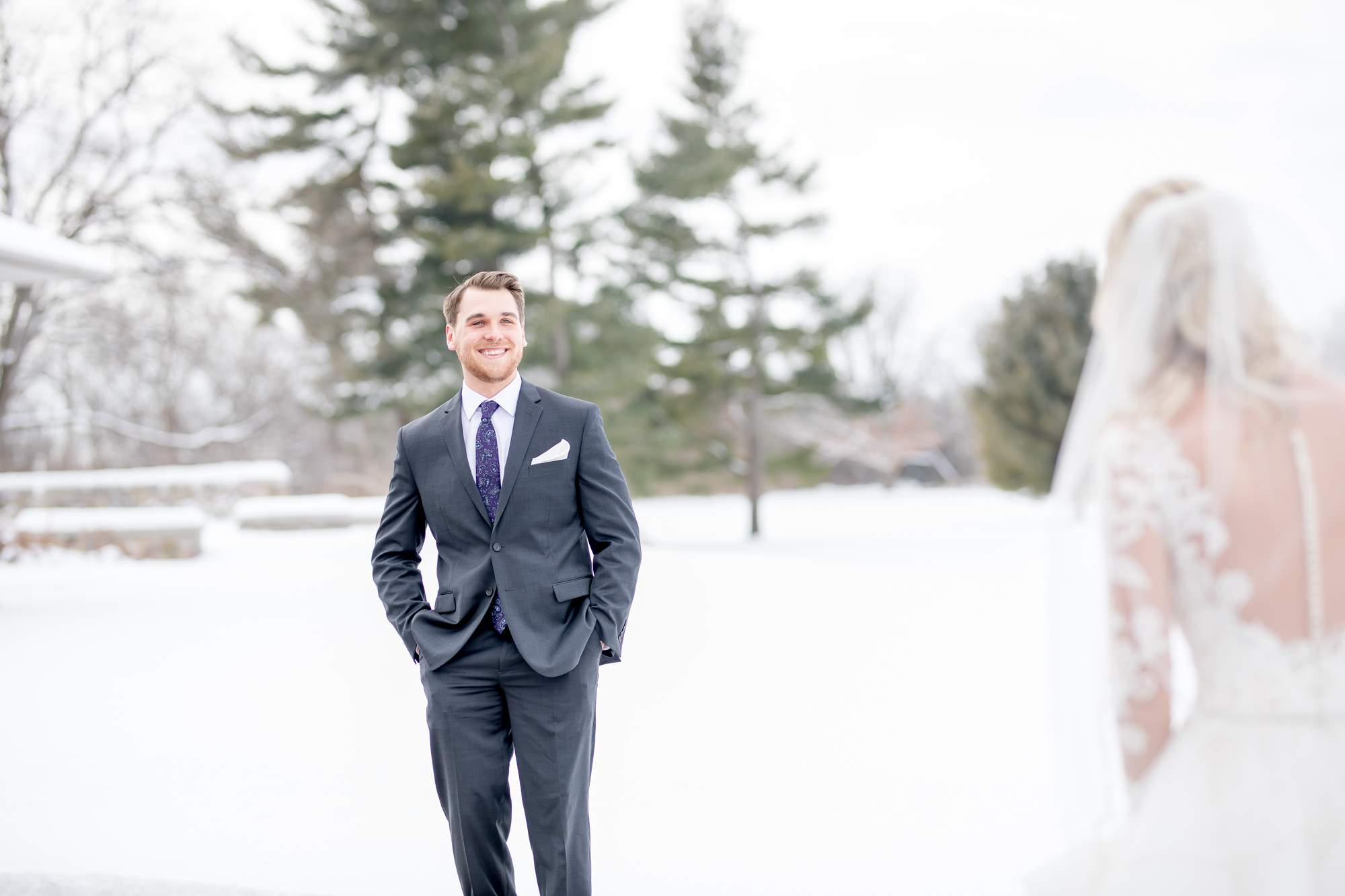 Rockford Michigan, Winter Wedding, Christina Leskovar Photography, Blythfield Country Club-3